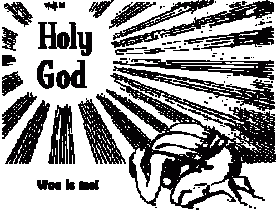 Isaiah before the Holy God